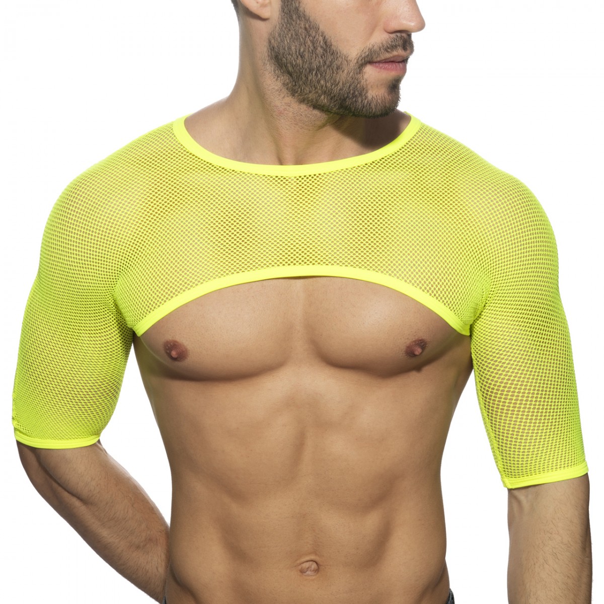 ADDICTED Shoulder Top élénk színű vállrésszel